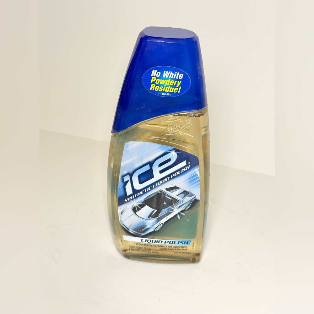 ICE Turtle Wax Synthetic Liquid Polish Car Auto Discontinued 97% Full No Box